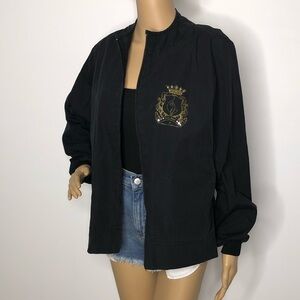 BABY PHAT Y2K BLACK ZIP UP JACKET SIZE LG